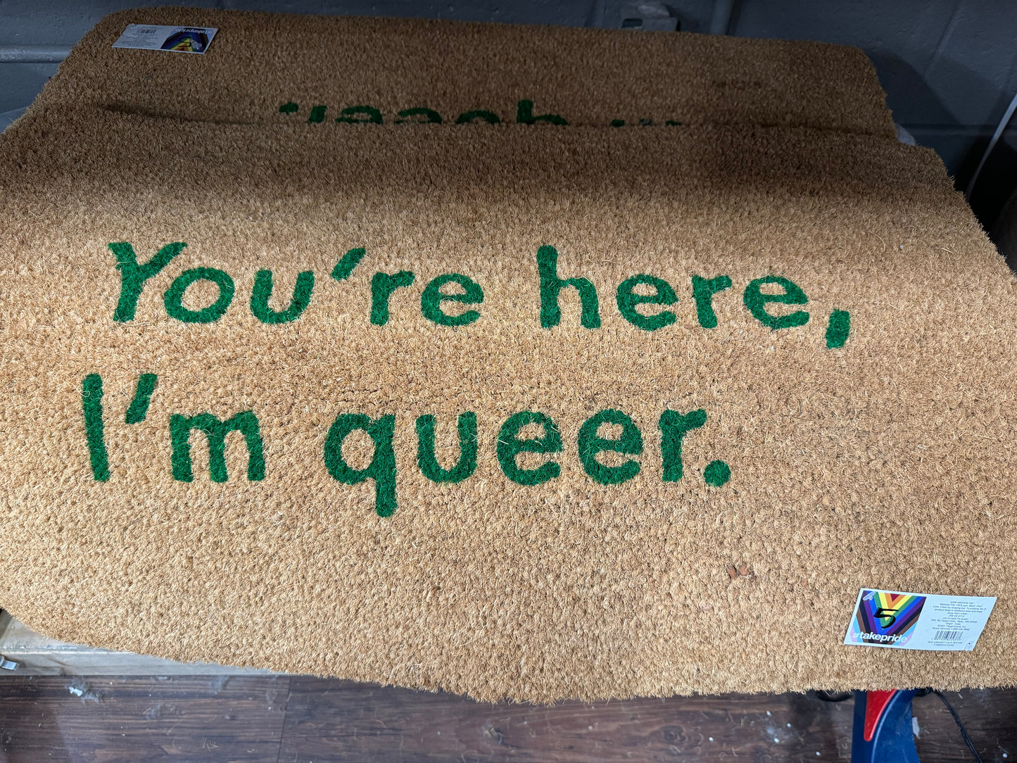 Door mat (Pride)🌈