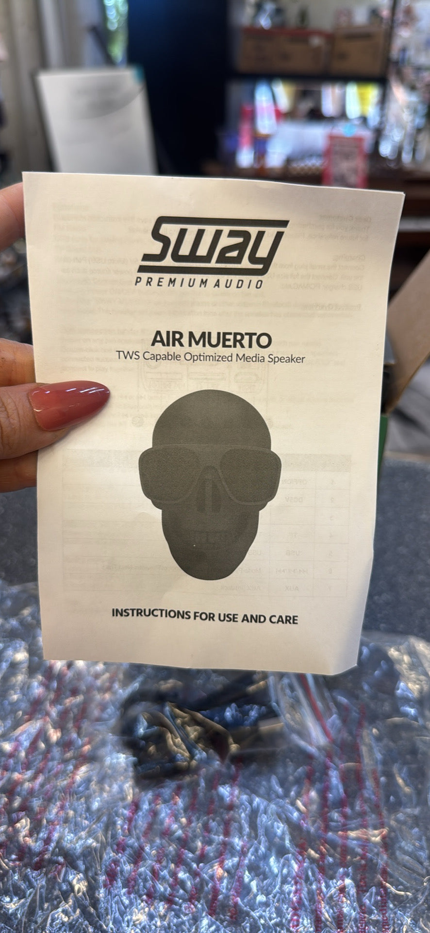 Air Muerto speaker