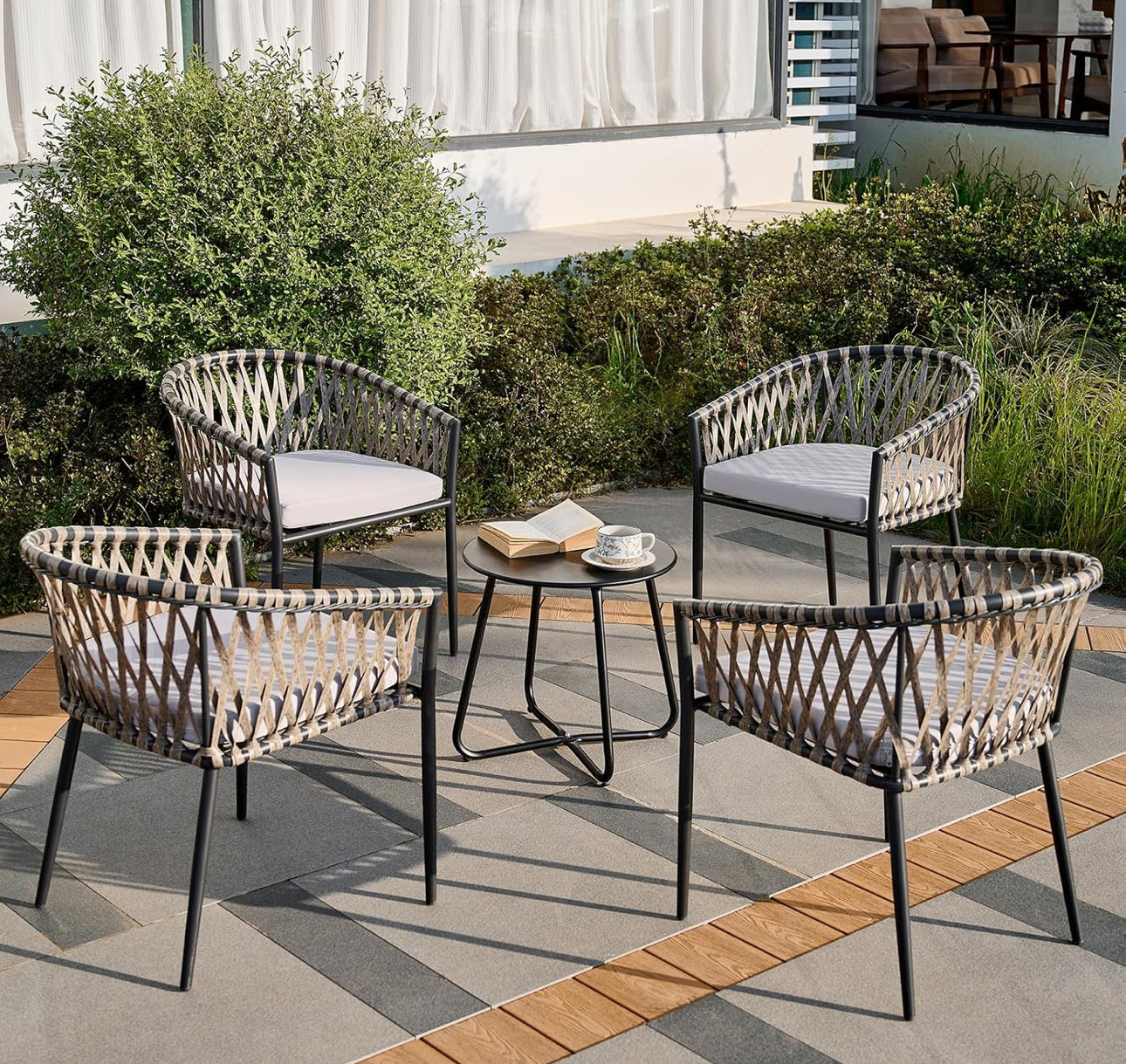 Set of 4 outdoor chairs free shipping in the US