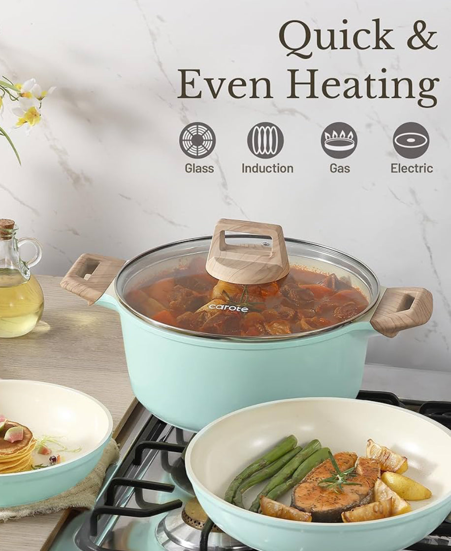 Blue 21 pc kitchen set new free shipping in the US