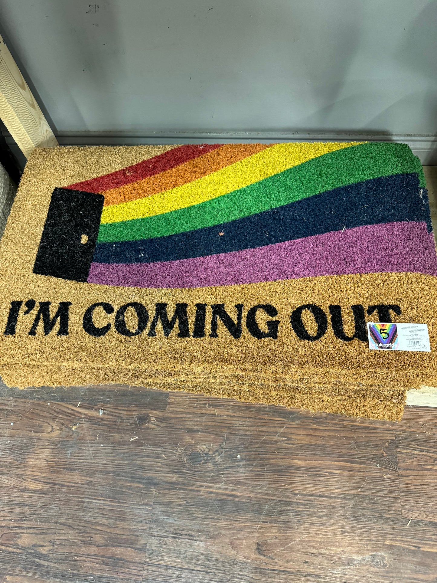 Door mat (pride) 🌈