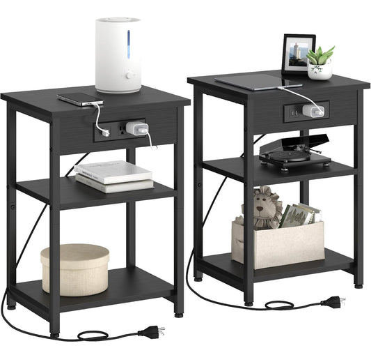 Set of 2 side tables new in box assembly required. Free shipping in the US