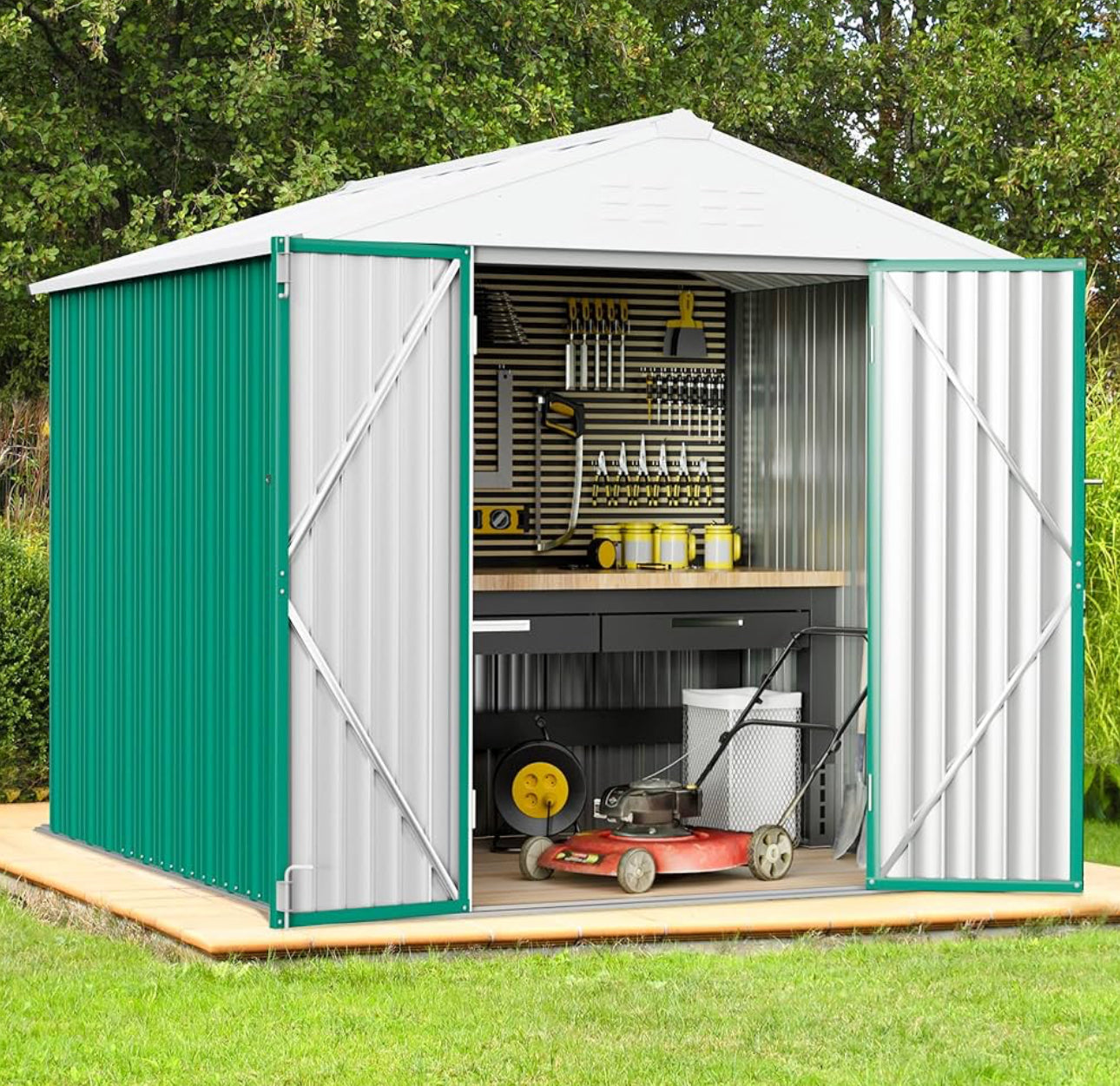 8 x 6 outdoor shed