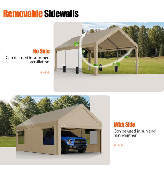 12 x 20 outdoor tent in box