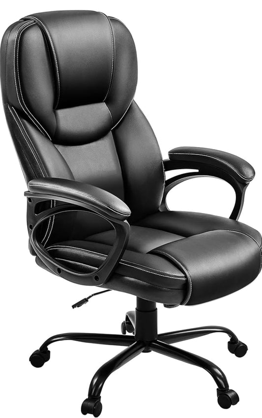 Black executive desk chair new inbox, ready to ship, free shipping in the US