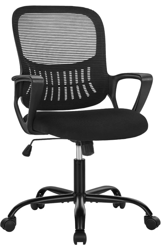 Ergonomic desk chair black free shipping in the US.