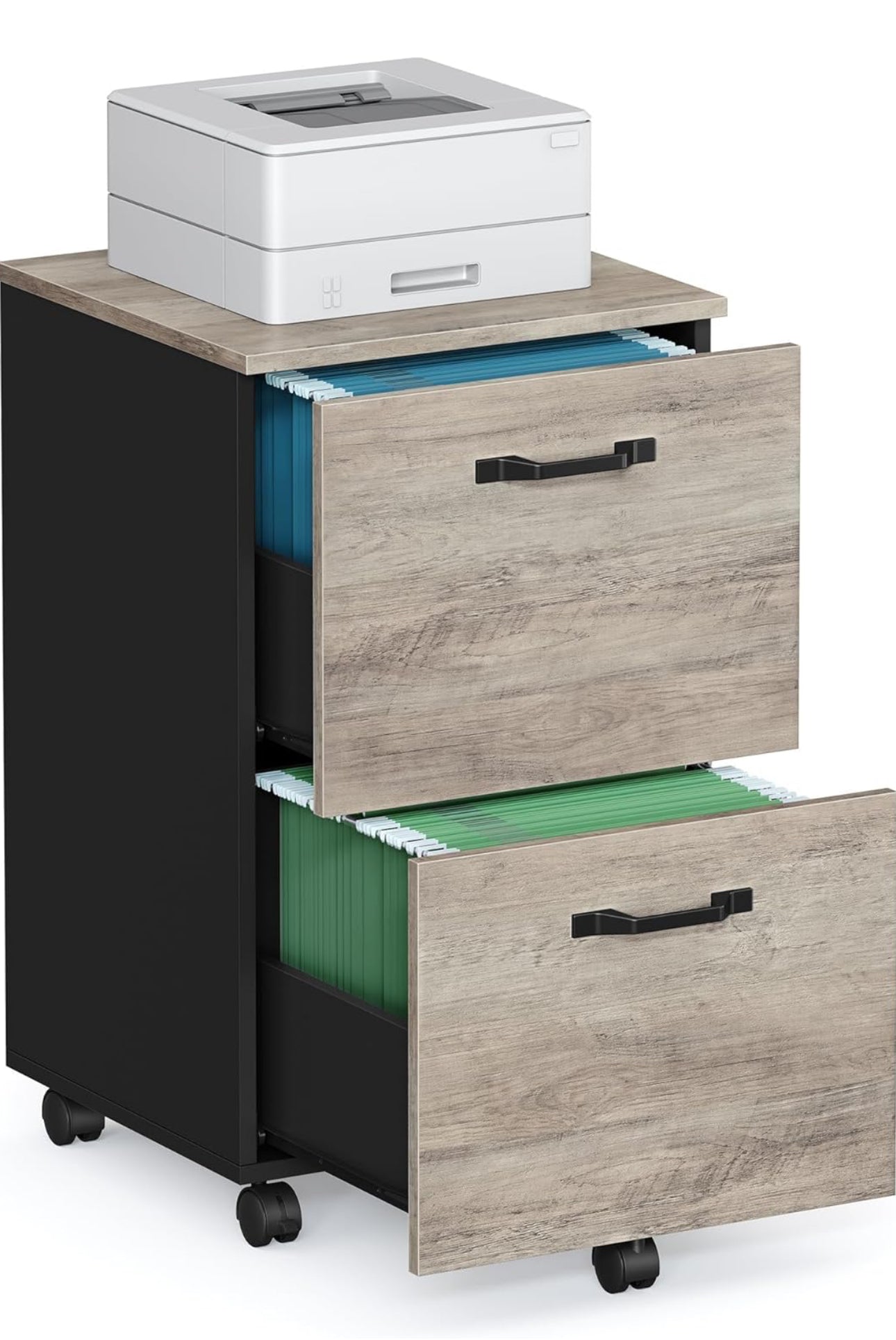 File cabinet grey and black new in box