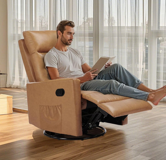 Rock swivel recliner free shipping in the US