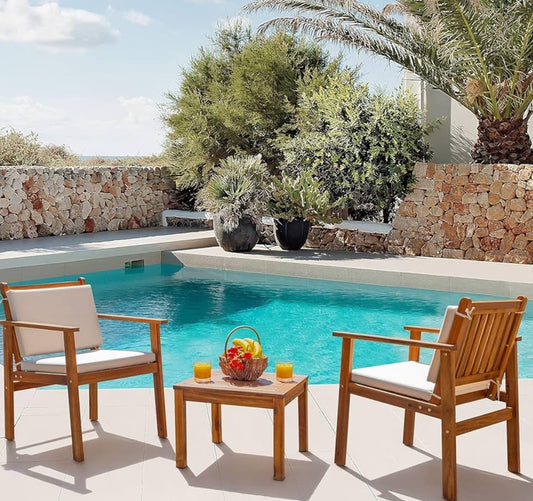 Patio set 2 chairs and table free shipping in the US