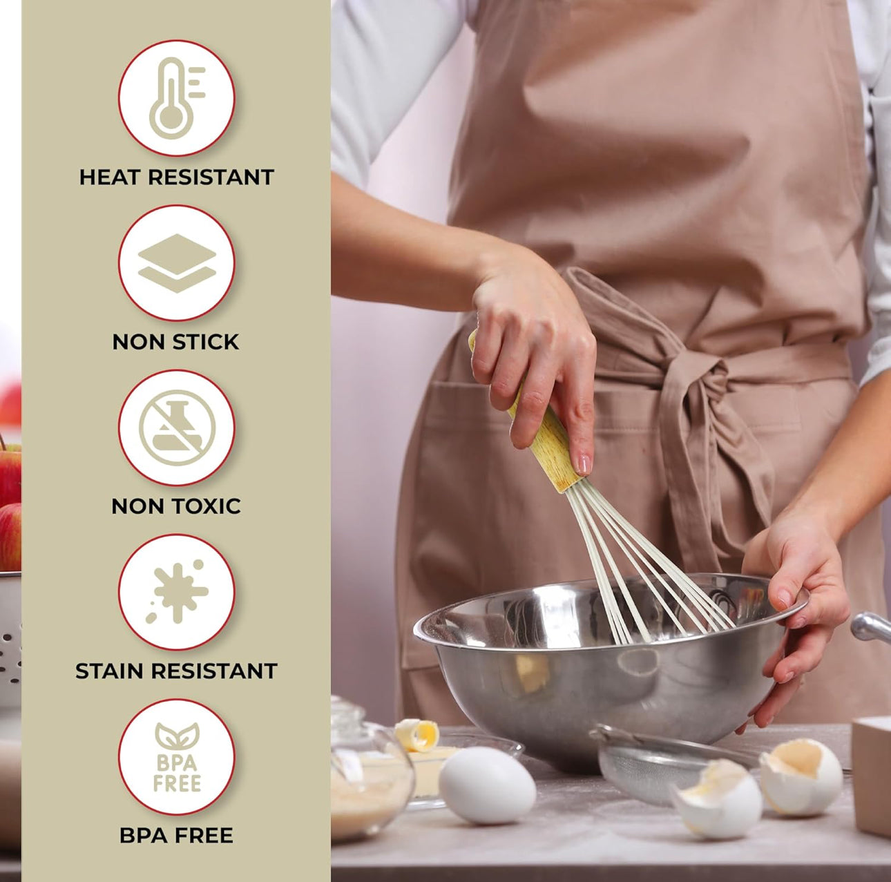 Set of 50 silicone kitchen utensils free shipping in the US