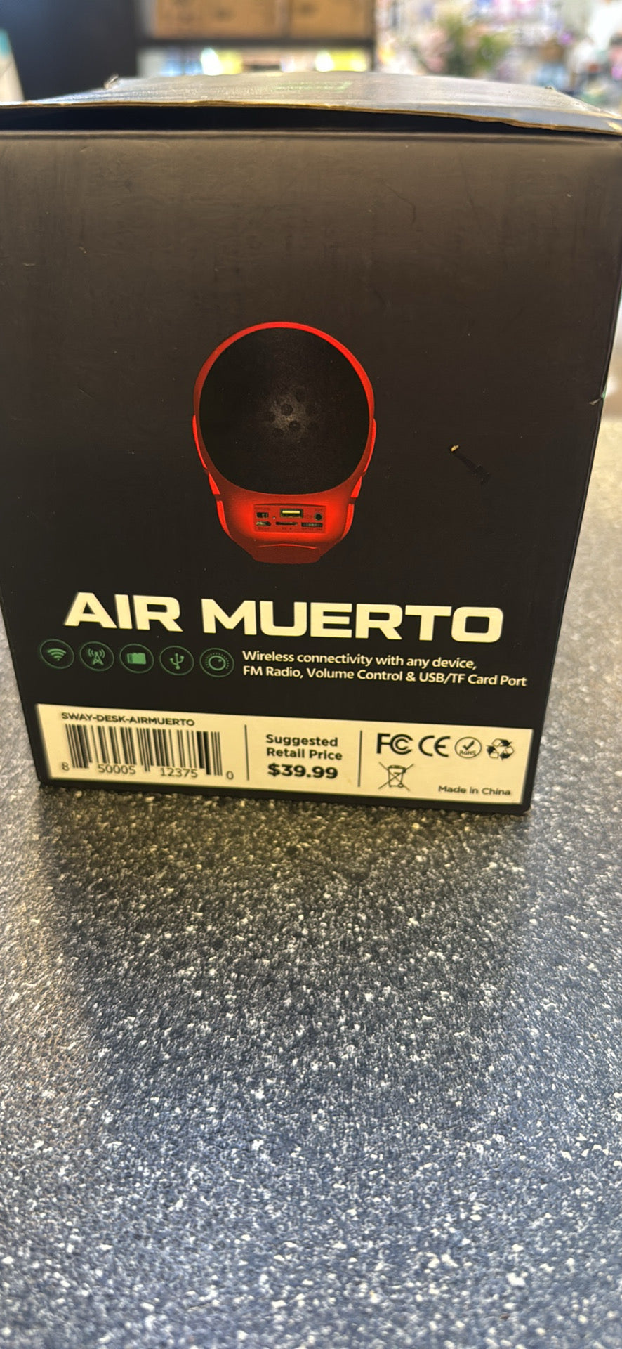 Air Muerto speaker