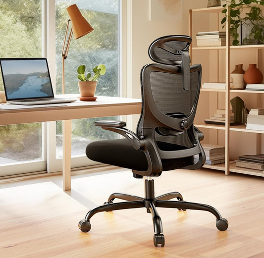 Desk chair black mash ergonomic chair, free shipping in the US