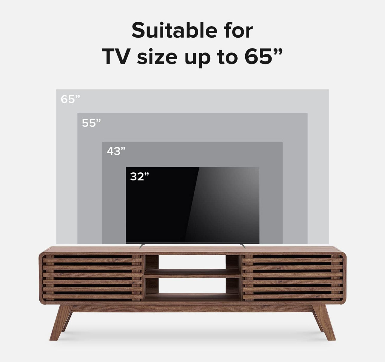 Tv stand console in box