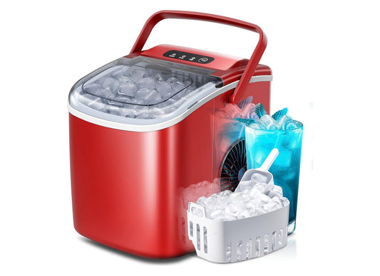 Countertop ice machine round ice