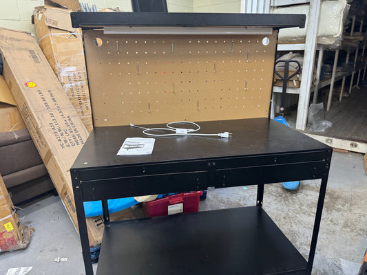 Work bench with LED light