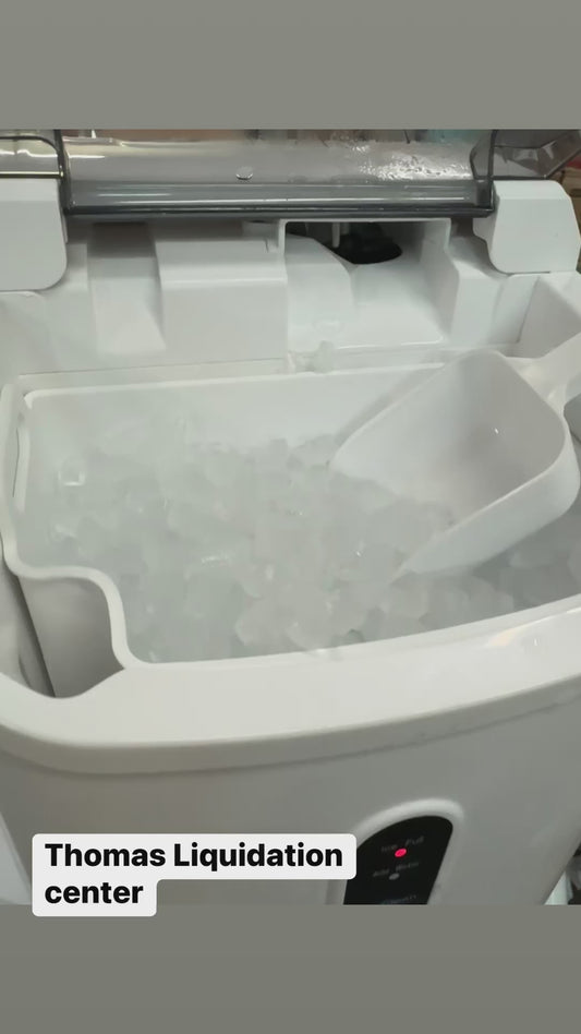 Crunchy ice maker counter top available in Black , Red , white , grey.