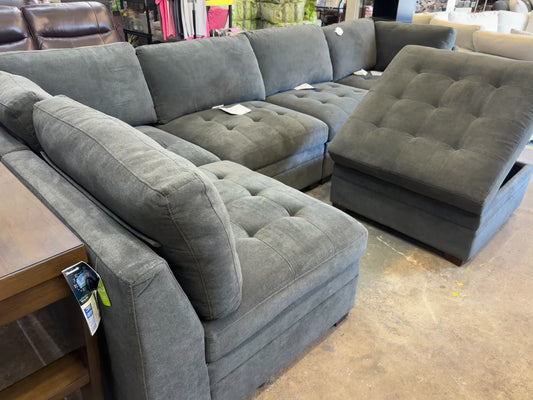 Charcoal modular sectional Thomasville